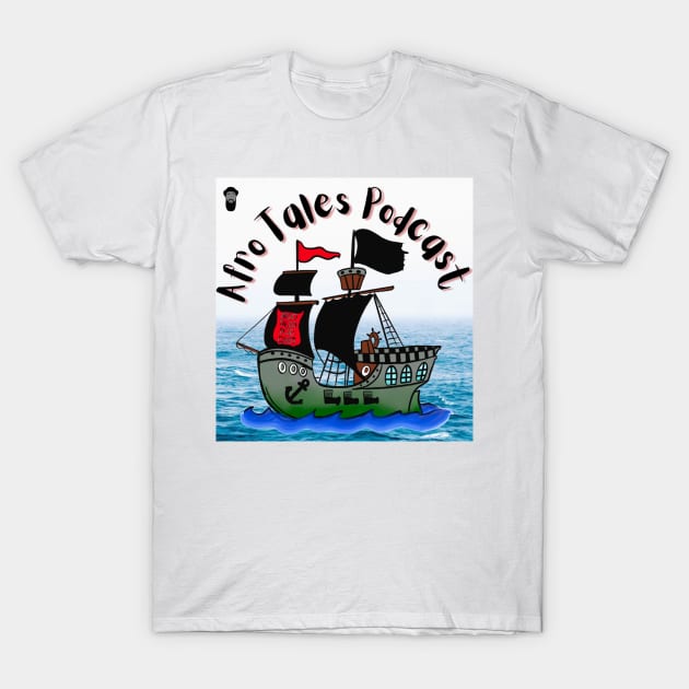 Sailing on open waters T-Shirt by Afro Tales